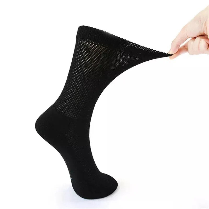 Chaussettes diabétiques décontractées - Chaussettes confortables et de soutien (2 PAIRES)