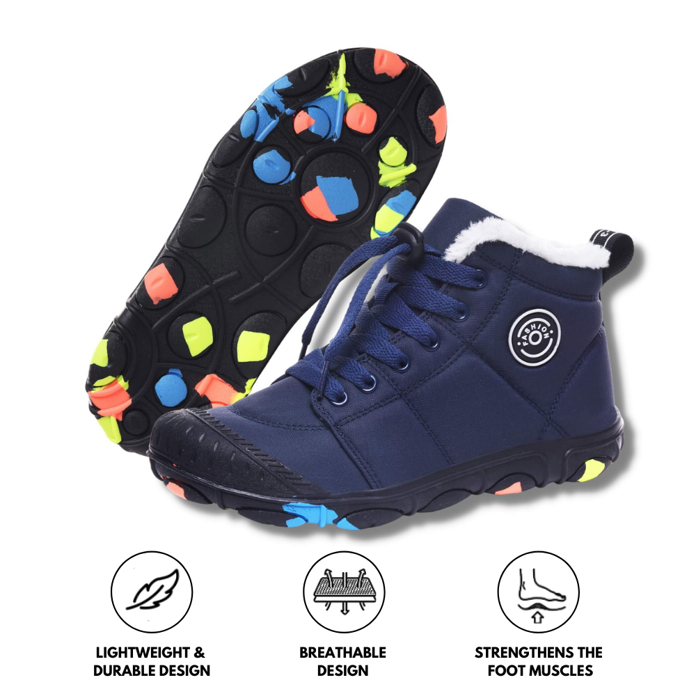 Hike Kids - Waterproof Barefoot Wintershoes for Kids